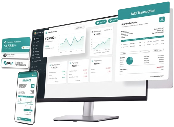 GST Billing Software Dashboard
